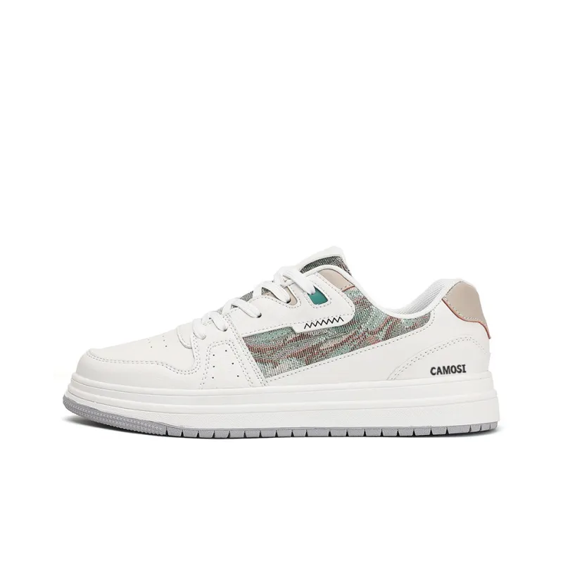 CAMOSI Non slip Lightweight Low Top Skateboard Shoes Men's-3