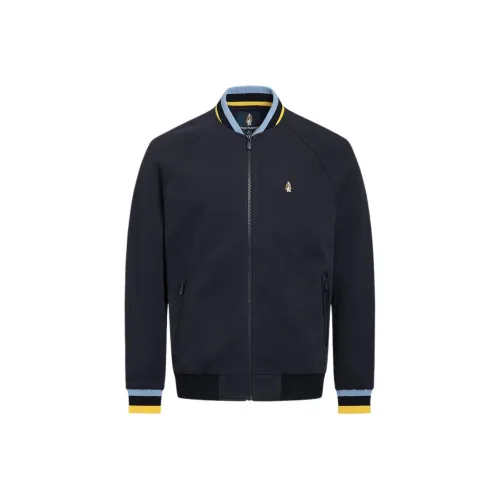 Hush Puppies Baseball Jacket Men's Dark Blue