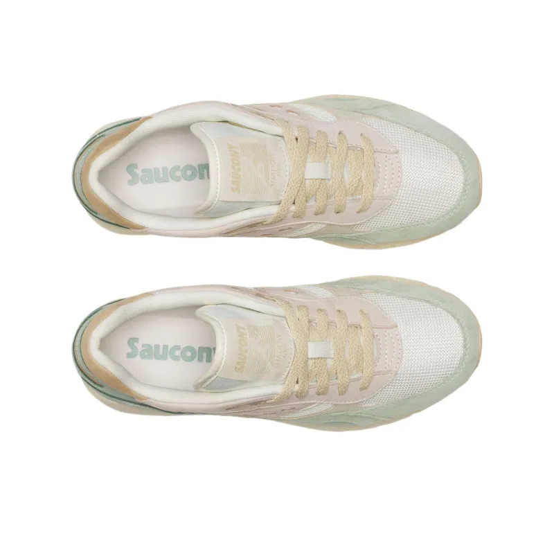 Saucony Shadow 6000 Low Top Casual Shoes Women's Ecru-4