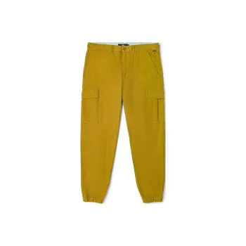 Vans SVANS Casual Pants Men's Yellow Green