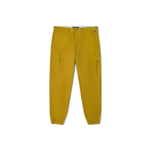 Vans SVANS Casual Pants Men's Yellow Green