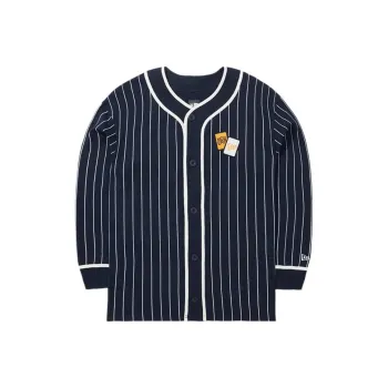 New Era Baseball Jacket Unisex Navy Blue