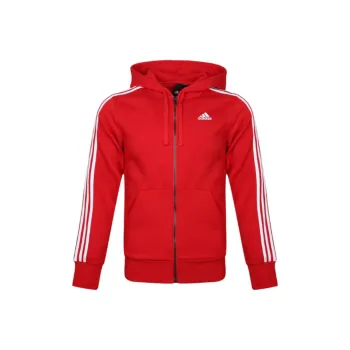 Adidas ESS 3S FZ B Jackets Coats Men's Red