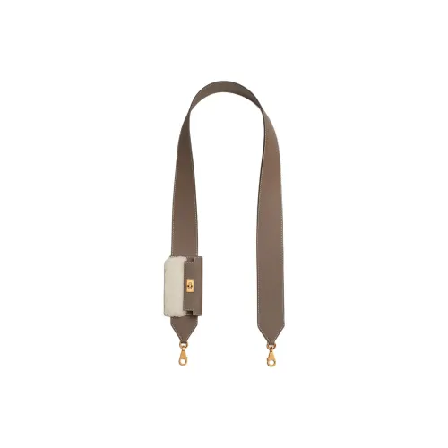 HERMES Kelly Pocket Swift Calfskin Bag Strap Women's Natural