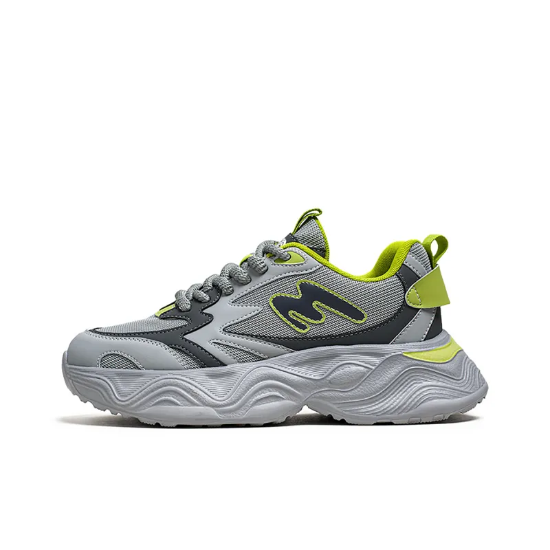 Yi Jiabao Breathable And Slip Resistant Low Top Chunky Sneakers Men's-2