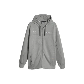PUMA Veste De Survêtement À Capuche BMW M Motorsport Homme Jacket Men's Gray