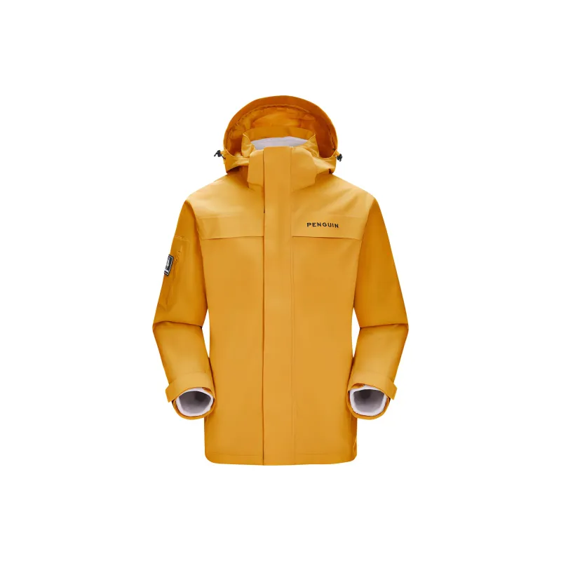 QIE Water-Resistant Windproof Wear-Resistant Anti-Static Windbreaker Jacket Men's-15