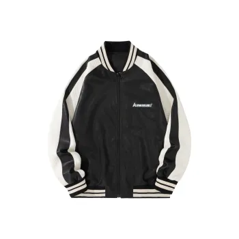 Kawasaki Baseball Jacket Unisex Black