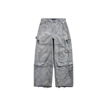 Balenciaga Denim Cargo Pants