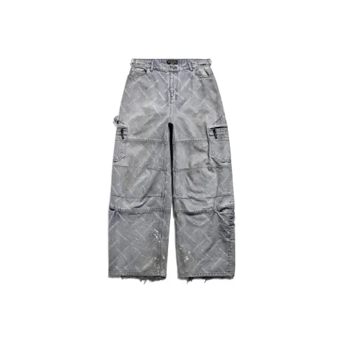 Balenciaga Denim Cargo Pants
