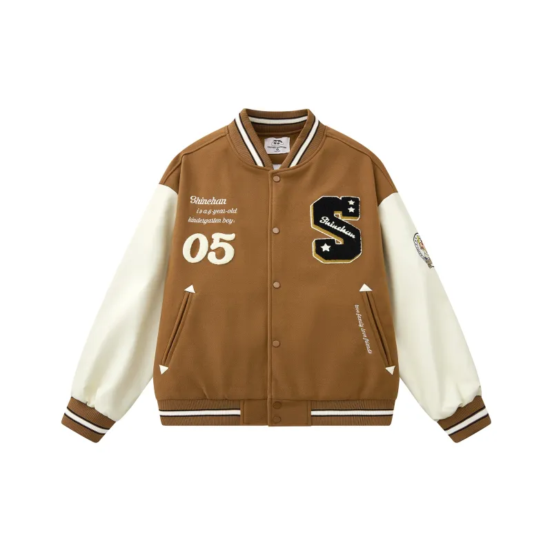 Crayon Shinchan Baseball Jacket Coat Unisex-20