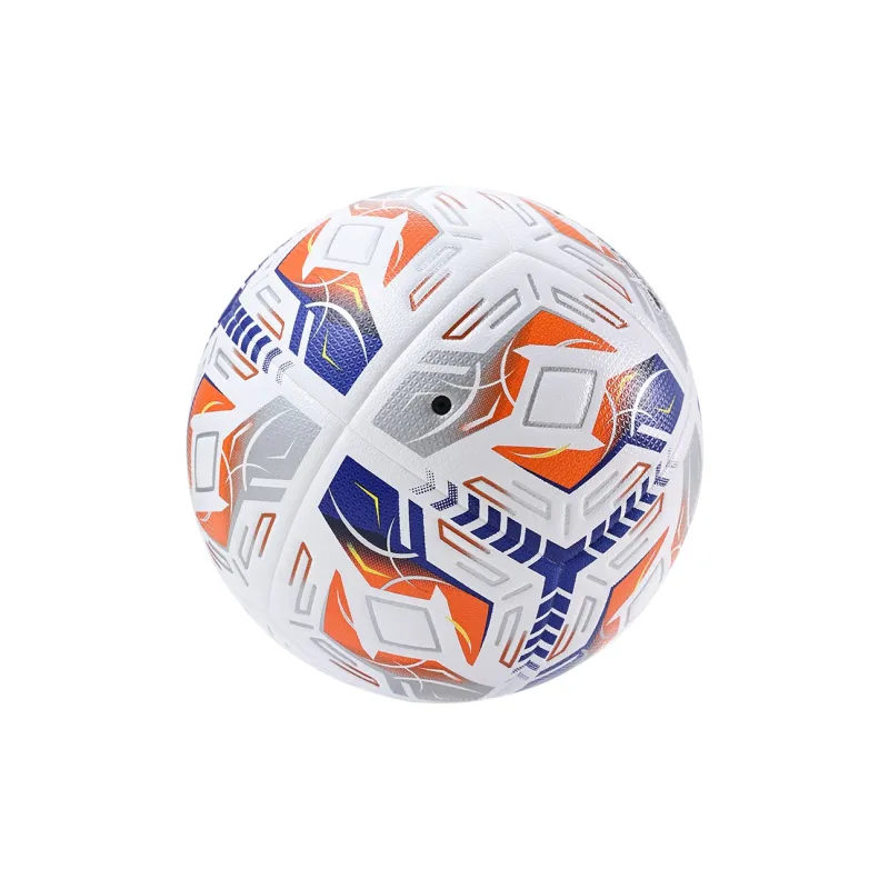 KELME Size 5 Soccer PU Seamless Thermal bonding Unisex White Orange-7