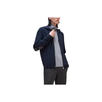 HERMES FW24 Jackets & Coats Men's Ocean Blue