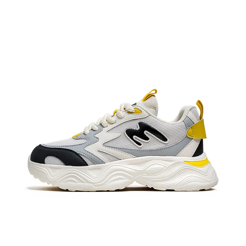 Yi Jiabao Breathable And Slip Resistant Low Top Chunky Sneakers Men's-4