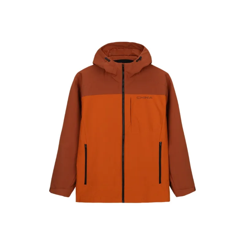 Anta Variety Training Collection Jackets Coats Men's Red Enamel/Ceramic Enamel Orange-0
