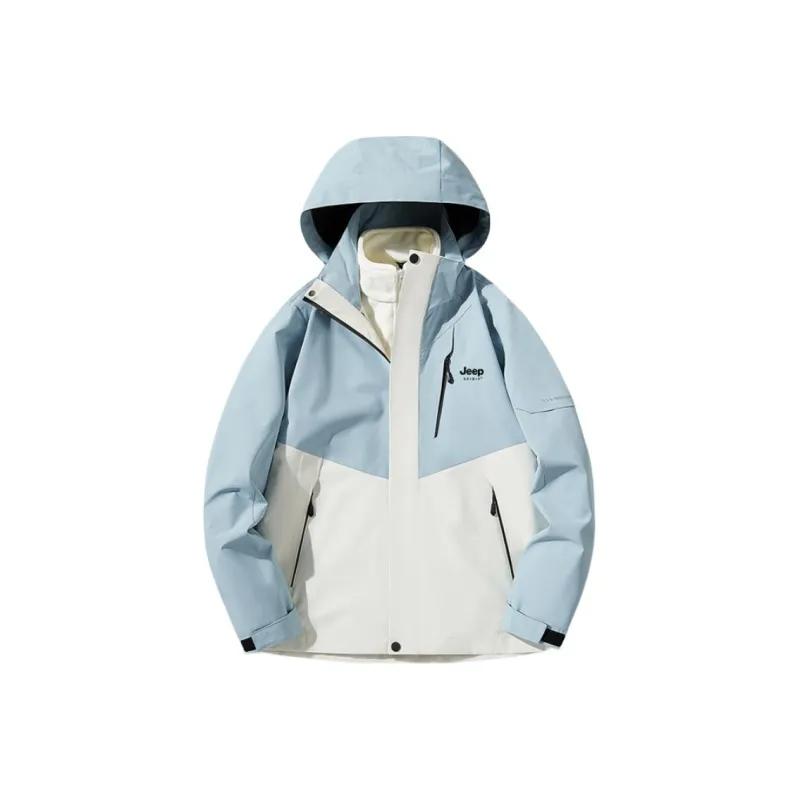 JEEP SPIRIT Windproof, Water Repellent, And Rainproof Windbreaker Jacket Unisex-11