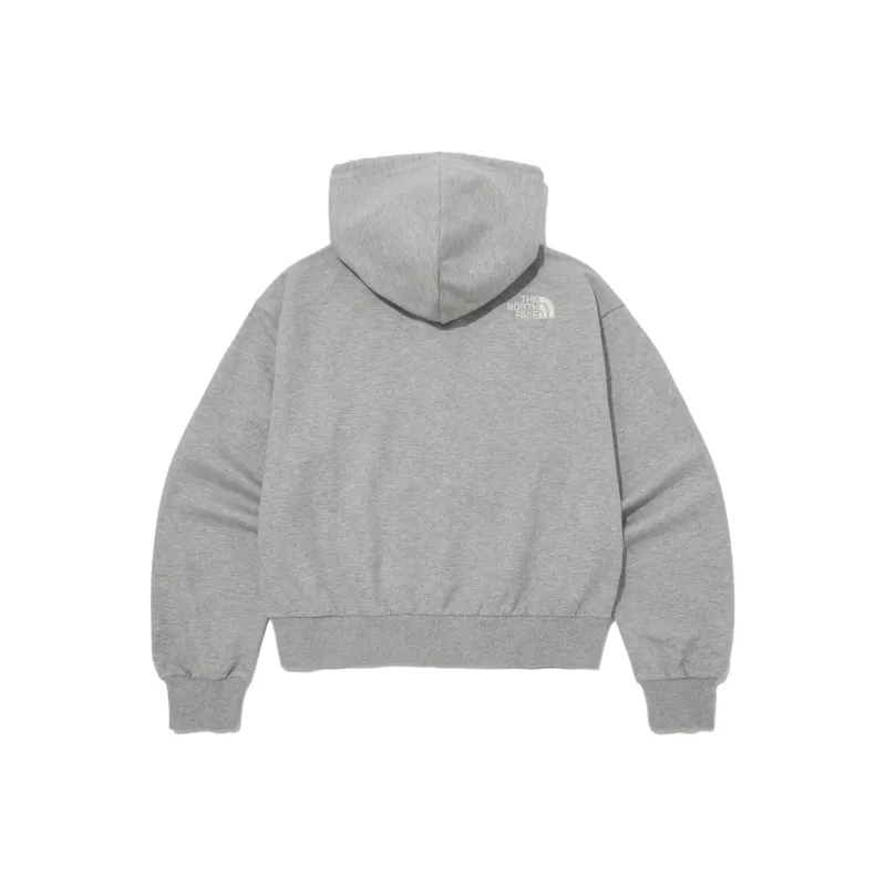 THE NORTH FACE W's Seed Tech Hood Zip Up Sweatshirt Women's Gray-1