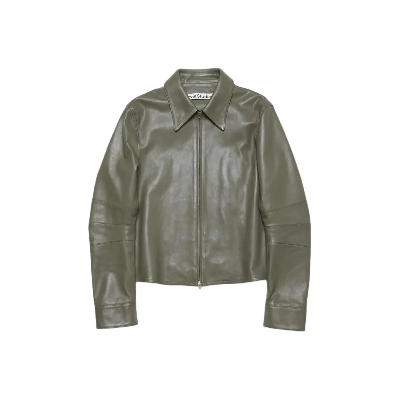 Acne Studios Leather Jacket-0