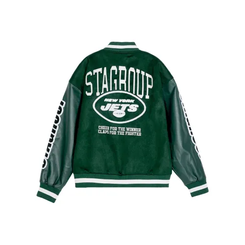NFL X STA 공동 브랜드 시리즈 그린 남녀공용 야구 져지