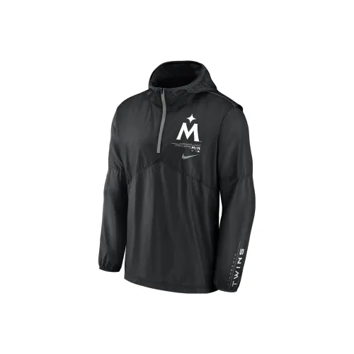 Nike Dri-Fit Minnesota Twins Jackets Coats Men's Black