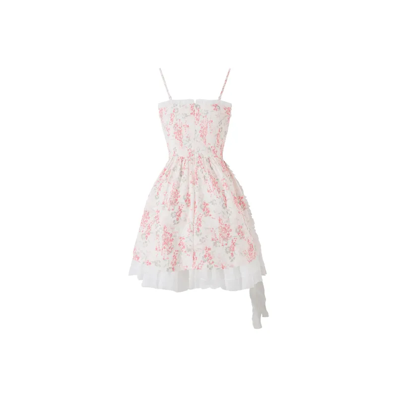 Qiuerle Slip Dress Women's Cherry Blossom Pink-1
