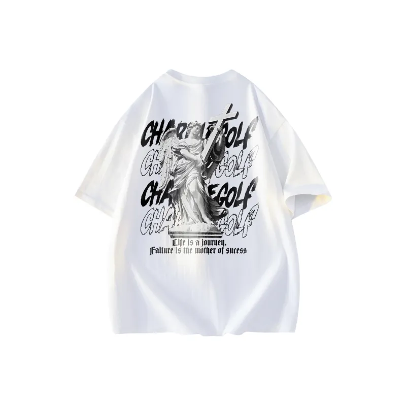 CHARLIE GOLF T Shirt Unisex Black-2