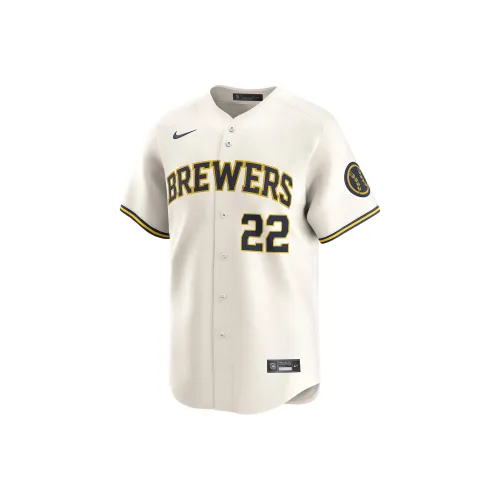 nike Rose Christian Yelich Milwaukee Brewers Men's nike Rose Dri FIT Adv Mlb Limited Jersey