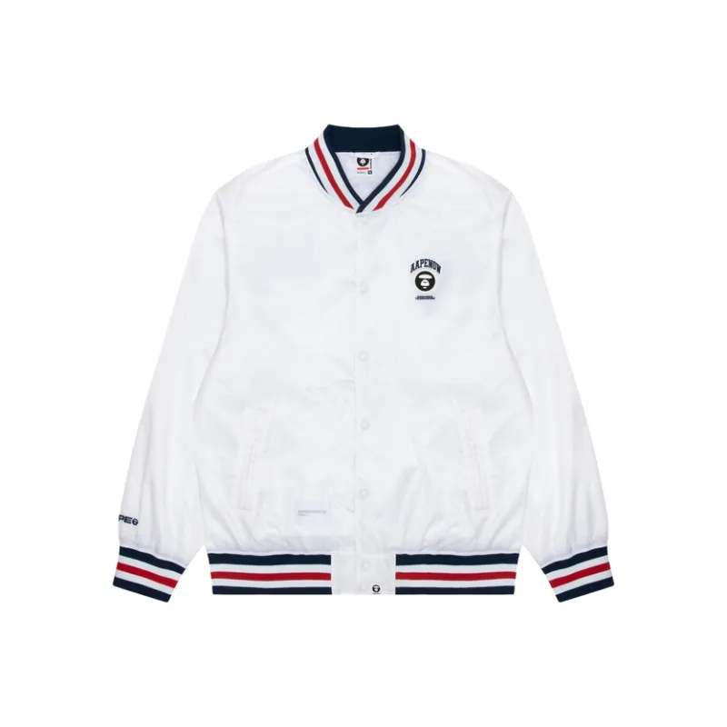 Aape BY *A BATHING APE® Logo-appliqué Bomber Jacket-3