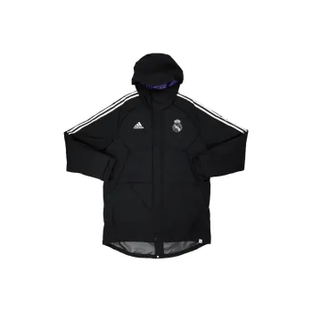 Adidas Real Madrid Stadium Jackets Coats Unisex Black