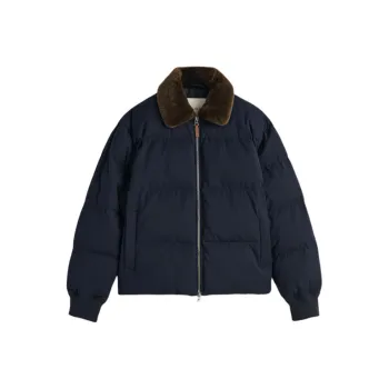 GANT Puffer Jacket Men's Marine Blue