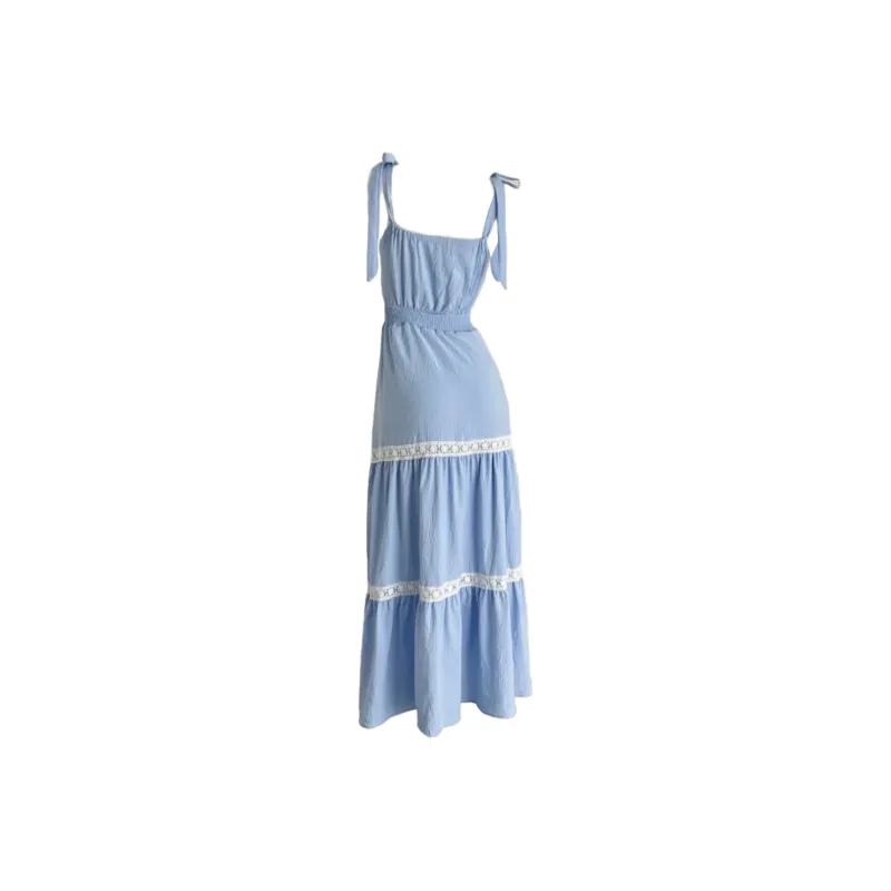 BEAUTIFUL CONFESSION Slip Dress Women's Blue-1