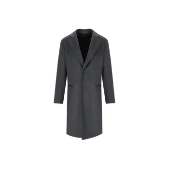 EMPORIO ARMANI Coat Men's Dark Gray