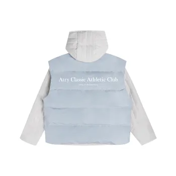 Atry Alphabet Slogan Series Puffer Jacket Unisex