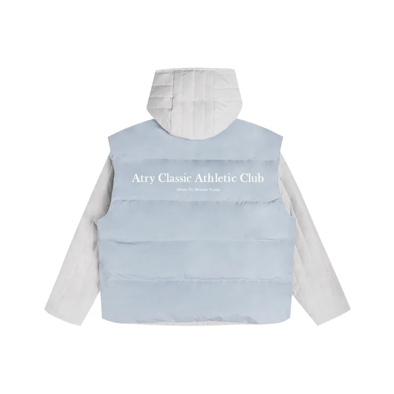 Atry Alphabet Slogan Series Puffer Jacket Unisex-0