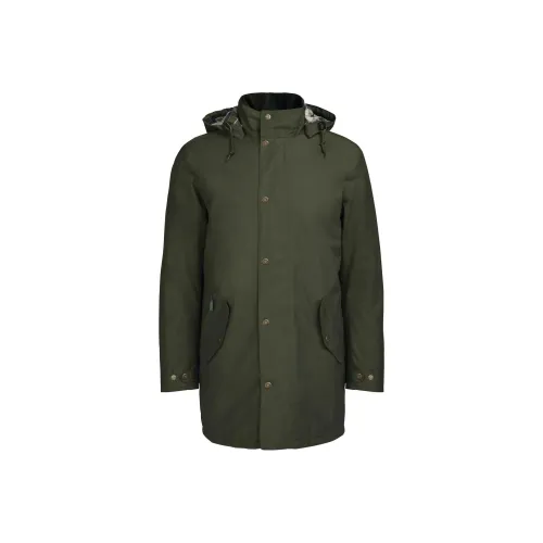 BARBOUR Chelsea Mac Jacket Jackets Coats Men's Olive Green