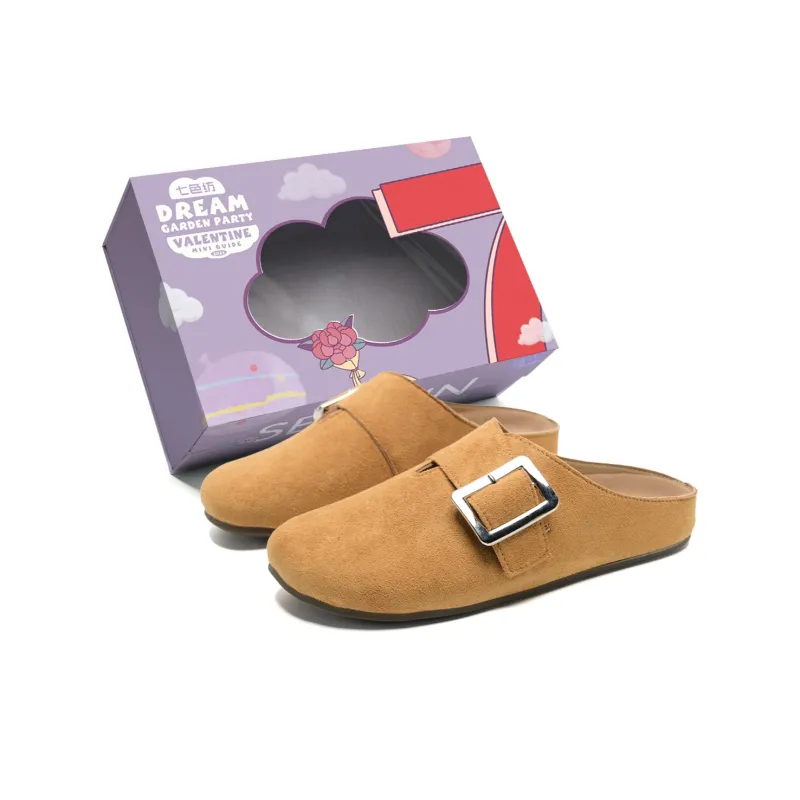 7 SEVFUN Composite Sole Closed Toe Slippers Women's-7