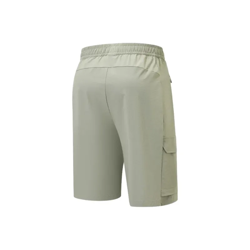XTEP Variety Training Collection Sports Shorts Men's Warehouse Gray Green-1