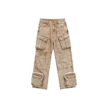 Guuka Jeans Men Khaki