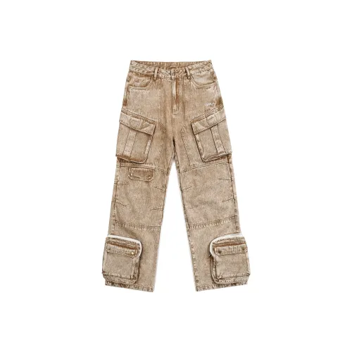 Guuka Jeans Men Khaki