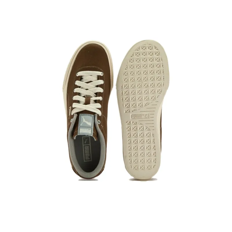 PUMA IV 60 Anti Slip Wear Resistant Low Top Skateboard Shoes Unisex Brown-5