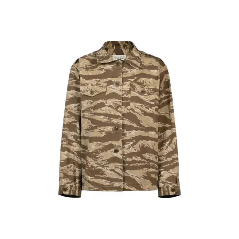 NILI LOTAN Jackets Coats Men's Khaki-0