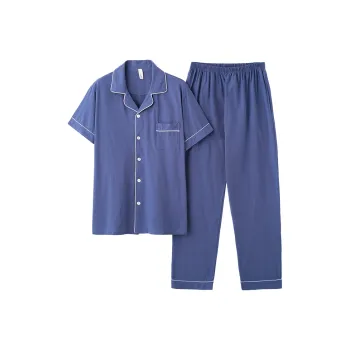 GOSO Pajama Set Men's Royal Blue
