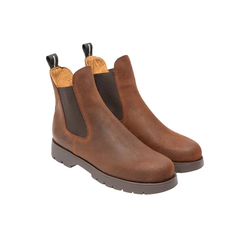 KLEMAN CLEON MANUFACTURE TONNANT EC Short Chelsea Boots 3cm Unisex Tan-1