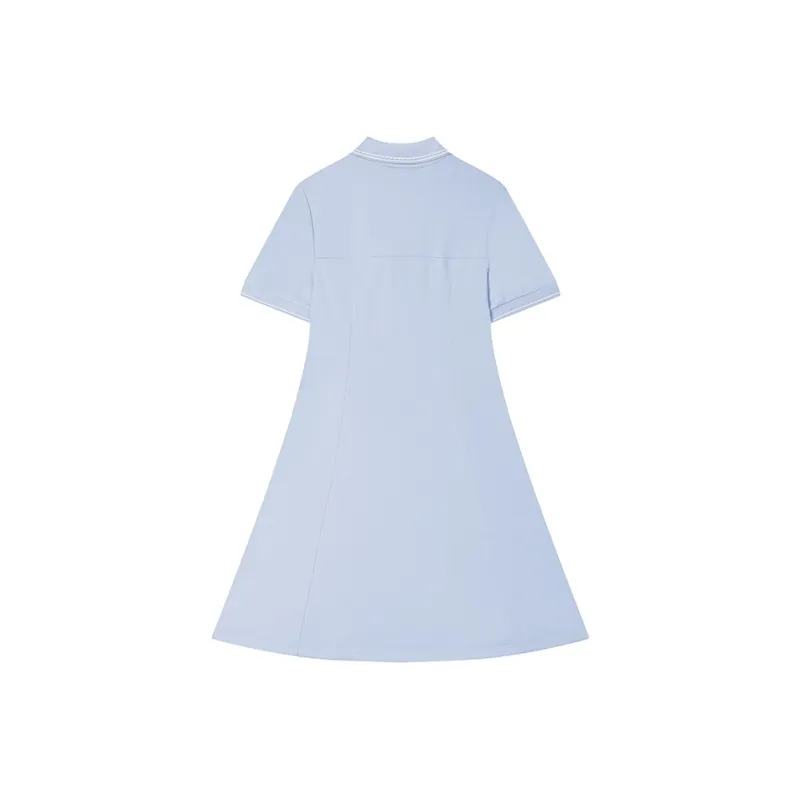 FILA Short Sleeved Dress Women's Brunson Blue-1