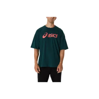 Asics T Shirt Men's Saxony Green