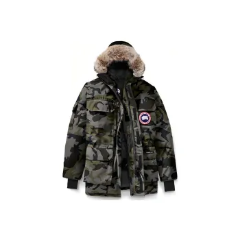 Canada Goose Expedition Series Parka Coats Men's Gray Camouflage