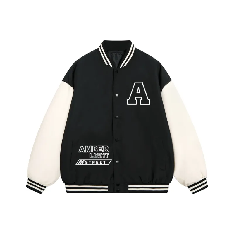 AMBER LIGHT Baseball Jacket Unisex-2