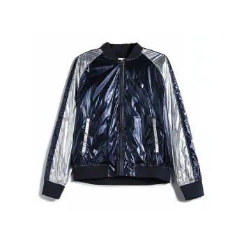 MCS Baseball Jacket Unisex Navy Blue