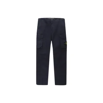STONE ISLAND SS21 Cargo Pants Men's Dark Blue