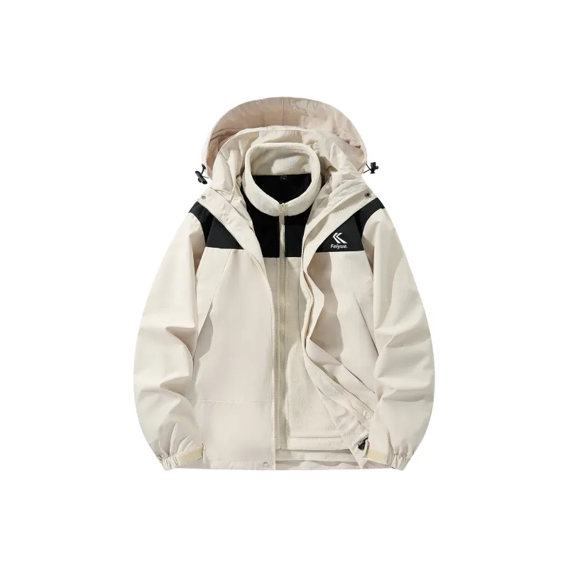 Feiyue Waterproof And Windproof To Keep Warm Windbreaker Jacket Unisex-20